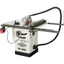 Shop Fox W1888 10" Heavy Duty High Performance Hybrid Table Saw W/ Riving Knife Tools & Equipment