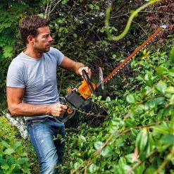Worx WG284 40 Volt 24 Inch Power Share Dual Action Cordless Hedge Trimmer Kit Lawn & Outdoor Power