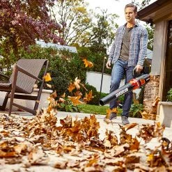 Lawn & Outdoor Power Worx WG584 40 Volt 95 Mph 470 Cfm Power Share Brushless Turbine Leaf Blower Kit