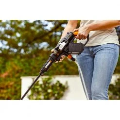 Lawn & Outdoor Power Worx WG644 40 Volt 450 Psi Multi Nozzle Hydroshot Portable Power Cleaner Kit