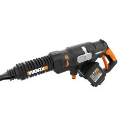 Lawn & Outdoor Power Worx WG644 40 Volt 450 Psi Multi Nozzle Hydroshot Portable Power Cleaner Kit
