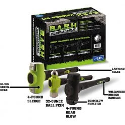Wilton 11112 Shop Hammer Unbreakable B.A.S.H Kit W/ 20412, 33214, 55416 Tools & Equipment