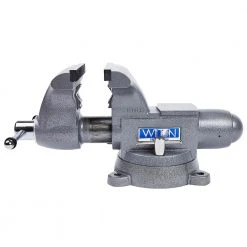 Wilton 28808 8-Inch Heavy Duty Versatile Jaw Round Tradesman Vise
