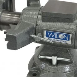 Wilton 28824 5.5" Jaw Heavy Duty Multi-Purpose Vise W/ Rotating Head Base 23 Wilton 28824 5.5
