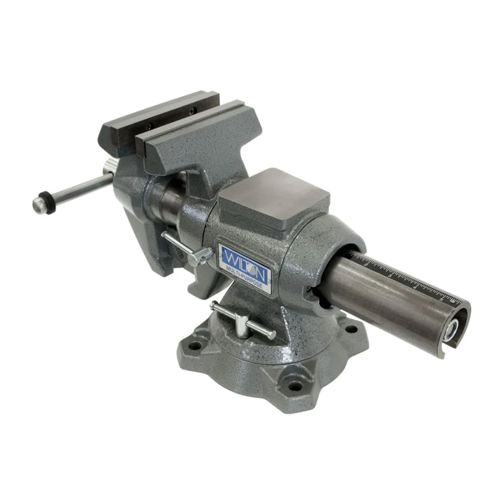 Wilton 28824 5.5" Jaw Heavy Duty Multi-Purpose Vise W/ Rotating Head Base 6 Wilton 28824 5.5" Jaw Heavy Duty Multi-Purpose Vise W/ Rotating Head Base