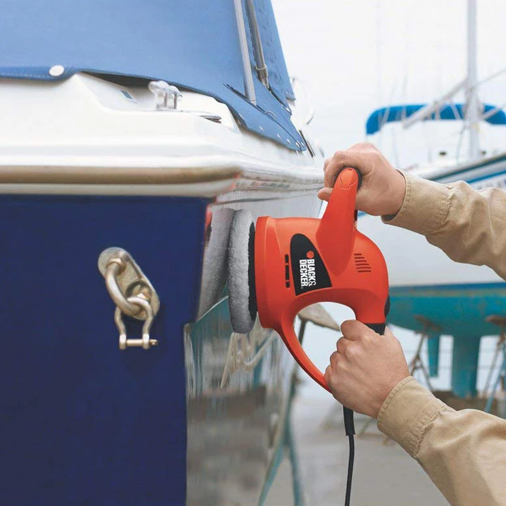 Black And Decker Black & Decker WP900 120-Volt 6-Inch 4400-Opm Corded Automotive Waxer/Polisher 6 Black And Decker Black & Decker WP900 120-Volt 6-Inch 4400-Opm Corded Automotive Waxer/Polisher