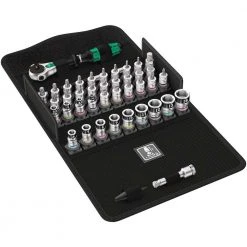 Tools & Equipment Wera 05003755001 8100 SA All-in Zyklop Speed Metric Ratchet Set - 42 PC