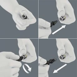 Tools & Equipment Wera 05003755001 8100 SA All-in Zyklop Speed Metric Ratchet Set - 42 PC