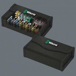 Wera 05057441001 Bit-Safe BiTorsion Bit Set W/ Color Coding - 61 PC Tools & Equipment