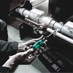 Wera 05057483001 Kraftform Kompakt Turbo Imperial Screwdriver Set - 19 PC