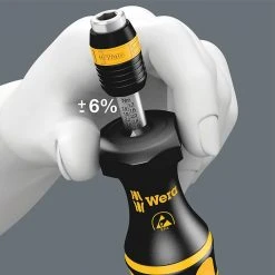 Tools & Equipment Wera 05074731001 Series 7400 Kraftform ESD Adjustable Torque Screwdriver
