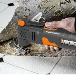 WORX WX679L.1 Oscillating Multi Tool W/ Universal Fit System 29 Accessories