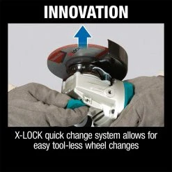 Makita XAG25Z 18V LXT 4-1/2” / 5