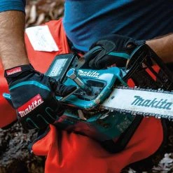 Lawn & Outdoor Power Makita XCU07PT 36 Volt X2 14 Inch 5.0Ah Cordless Chainsaw Kit W/ 2 Batteries