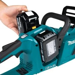 Lawn & Outdoor Power Makita XCU07PT 36 Volt X2 14 Inch 5.0Ah Cordless Chainsaw Kit W/ 2 Batteries