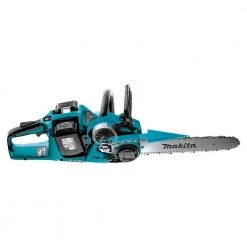 Lawn & Outdoor Power Makita XCU07PT 36 Volt X2 14 Inch 5.0Ah Cordless Chainsaw Kit W/ 2 Batteries