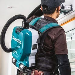 Makita XCV10PTX 18V X2 36V LXT 1/2 Gallon Backpack Dry Dust Extractor Kit Tools & Equipment