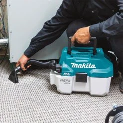 Tools & Equipment Makita XCV11T 18 Volt 5.0Ah X2 LXT 2 Gallon HEPA Wet/Dry Dust Vacuum Kit