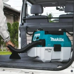 Tools & Equipment Makita XCV11T 18 Volt 5.0Ah X2 LXT 2 Gallon HEPA Wet/Dry Dust Vacuum Kit
