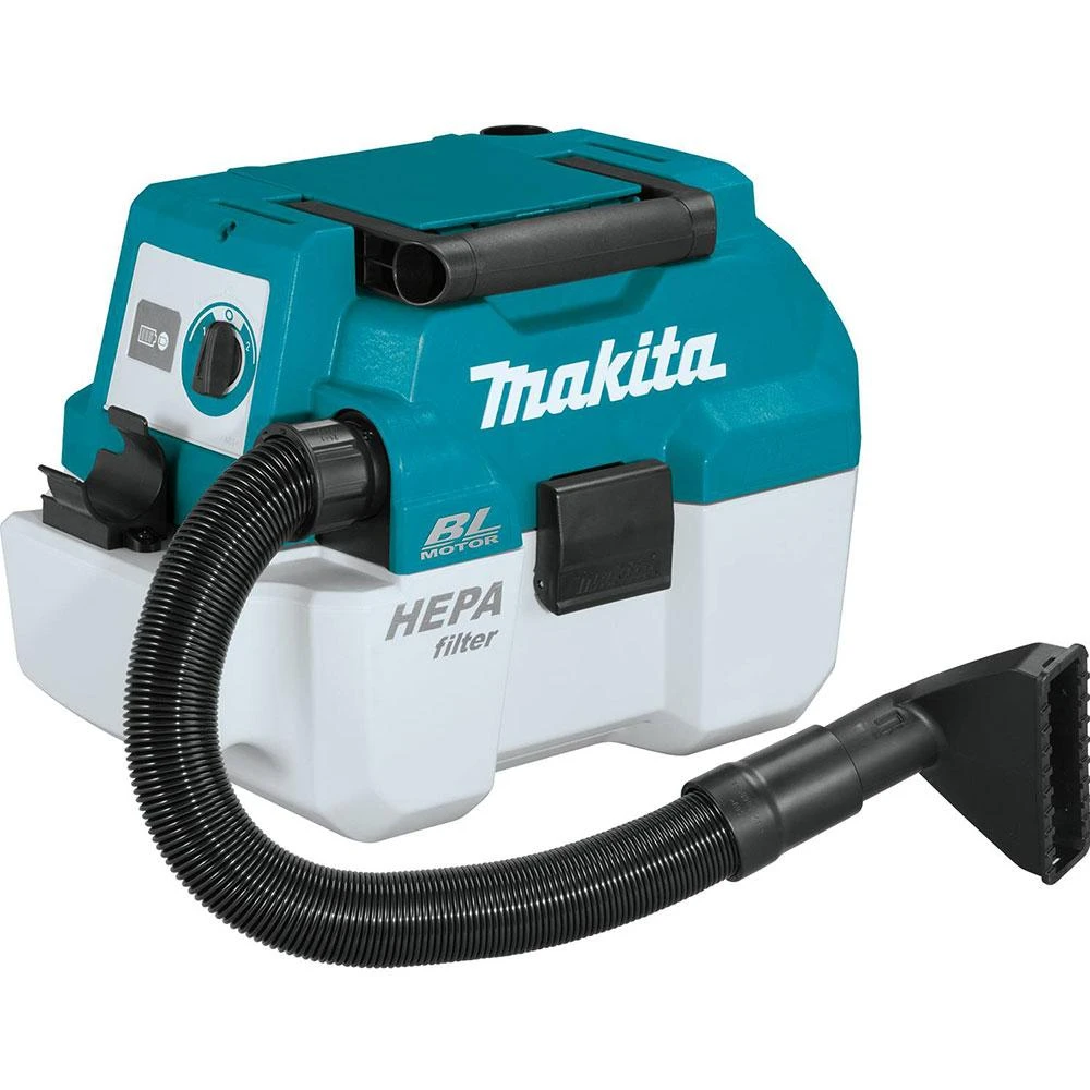 Tools & Equipment Makita XCV11Z 18 Volt 2 Gallon Brushless Wet/Dry Dust Extractor/Vacuum,Bare Tool 9 Tools & Equipment Makita XCV11Z 18 Volt 2 Gallon Brushless Wet/Dry Dust Extractor/Vacuum,Bare Tool