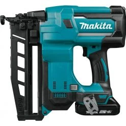 Makita XNB02RJ 18 Volt 2-1/2 Inch 2.0Ah 16 Gauge Straight Finish Nailer Kit