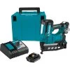 Makita XNB02RJ 18 Volt 2-1/2 Inch 2.0Ah 16 Gauge Straight Finish Nailer Kit