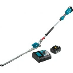 Makita XNU01T 18V 20" LXT Brushless Cordless Articulating Pole Hedge Trimmer Kit