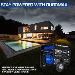 DuroMax XP10000EH 10,000 Watt Portable Dual Fuel Gas Propane Generator – Reliable Home & Jobsite Power 24 DuroMax XP10000EH 10,000 Watt Portable Dual Fuel Gas Propane Generator