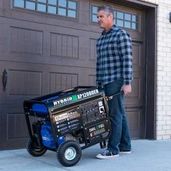 DuroMax XP12000EH 12,000-Watt Portable Dual Fuel Generator - Gas & Propane Powered - Home & Jobsite Backup 29 DuroMax XP12000EH 12,000 Watt Portable Dual Fuel Gas Propane Generator Dual Fuel Generators