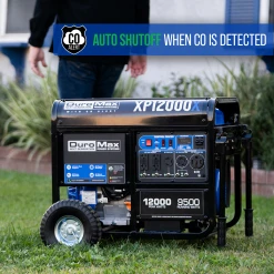 DuroMax XP12000X 12,000 Watt Gasoline Portable Generator with CO Alert - Reliable Home Backup & Jobsite Power 17 DuroMax XP12000X 12,000 Watt Gasoline Portable Generator W/ CO Alert Gasoline Generators