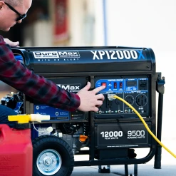 DuroMax XP12000X 12,000 Watt Gasoline Portable Generator with CO Alert - Reliable Home Backup & Jobsite Power 18 DuroMax XP12000X 12,000 Watt Gasoline Portable Generator W/ CO Alert Gasoline Generators