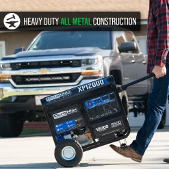 DuroMax XP12000X 12,000 Watt Gasoline Portable Generator with CO Alert - Reliable Home Backup & Jobsite Power 22 DuroMax XP12000X 12,000 Watt Gasoline Portable Generator W/ CO Alert Gasoline Generators