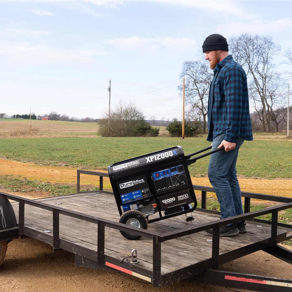 DuroMax XP12000X 12,000 Watt Gasoline Portable Generator with CO Alert - Reliable Home Backup & Jobsite Power 14 DuroMax XP12000X 12,000 Watt Gasoline Portable Generator W/ CO Alert Gasoline Generators