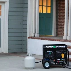 Dual Fuel Generators DuroMax XP13000EH 13,000 Watt Portable Dual Fuel Gas Propane Generator