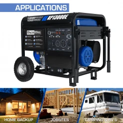 DuroMax XP13000E 13,000 Watt Portable Gas Powered Generator - Reliable Home Backup & Jobsite Power Solution 16 DuroMax XP13000E 13,000 Watt Portable Gas Powered Generator Gasoline Generators
