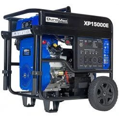 DuroMax XP15000E 15,000 Watt Portable Gas Powered Generator