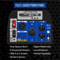 DuroMax XP2300iH 2,300 Watt Portable Dual Fuel Inverter Generator W/ CO Alert