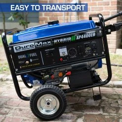 DuroMax XP4400EH 4400-Watt Portable Dual Fuel Generator - Gas & Propane Powered 16 Dual Fuel Generators DuroMax XP4400EH 4,400 Watt Portable Dual Fuel Gas Propane Generator