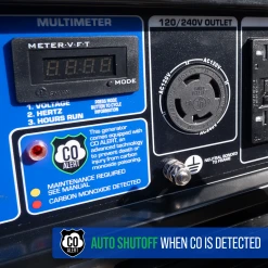 DuroMax XP4500DX 4,500 Watt Dual Fuel Gas Propane Portable Generator W/ CO Alert Dual Fuel Generators