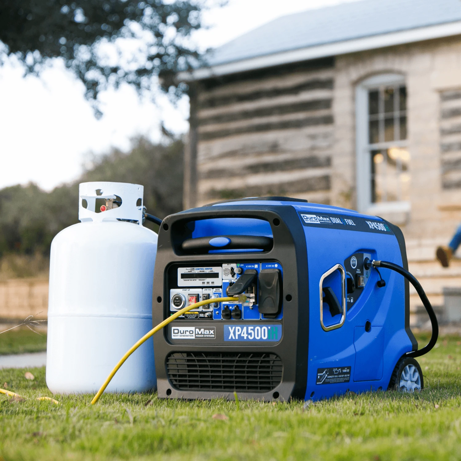 DuroMax XP4500iH 4500-Watt Portable Dual Fuel Inverter Generator with CO Alert - Reliable Power for Home, Jobsite & Recreation 14 DuroMax XP4500iH 4,500 Watt Portable Dual Fuel Inverter Generator W/ CO Alert Dual Fuel Generators