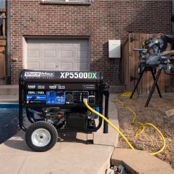 DuroMax XP5500DX 5,500 Watt Dual Fuel Gas Propane Portable Generator W/ CO Alert