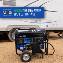 DuroMax XP7500X 7500 Watt Gasoline Portable Generator with CO Alert Technology - Reliable Jobsite Power 19 DuroMax XP7500X 7,500 Watt Gasoline Portable Generator W/ CO Alert Gasoline Generators