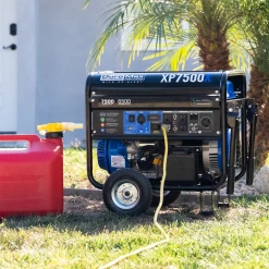 DuroMax XP7500X 7500 Watt Gasoline Portable Generator with CO Alert Technology - Reliable Jobsite Power 23 DuroMax XP7500X 7,500 Watt Gasoline Portable Generator W/ CO Alert Gasoline Generators