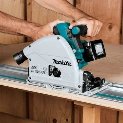 Makita XPS01PMJ 36V 2X 18V LXT 6-1/2" Li-Ion Brushless Plunge Circular Saw Kit Tools & Equipment 25 Makita XPS01PMJ 36V 2X 18V LXT 6-1/2