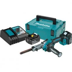 Makita XSB01TJ 18V LXT 3/8" X 21" Li-Ion Brushless Detail Belt Sander Kit
