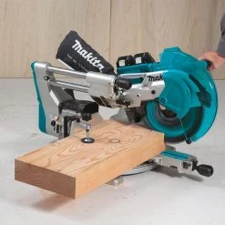 Makita XSL07PT 18 Volts X2 LXT Brushless Cordless Dual Miter Saw With Laser Kit