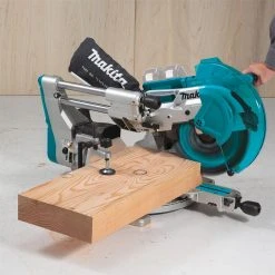 Makita XSL07Z 18 Volts X2 LXT Brushless Dual Miter Saw With Laser, Tool Only Tools & Equipment