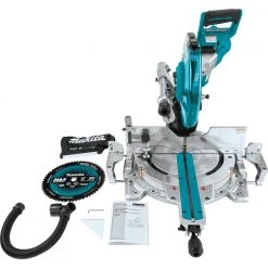 Makita XSL07Z 18 Volts X2 LXT Brushless Dual Miter Saw With Laser, Tool Only Tools & Equipment