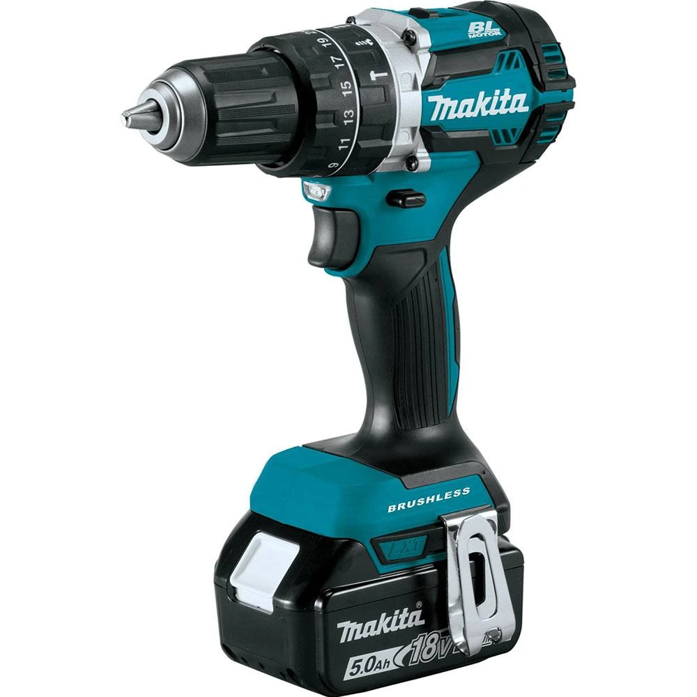 Tools & Equipment Makita XT269T 18 Volt 5.0Ah 2-Tool Brushless Cordless Driver Combo Kit 6 Tools & Equipment Makita XT269T 18 Volt 5.0Ah 2-Tool Brushless Cordless Driver Combo Kit