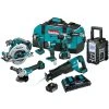 Makita XT707PT 18V LXT Li-Ion Brushless Cordless 7 Tool Combo Kit with 5.0Ah Batteries, Charger & Case 1 Makita XT707PT 18V LXT Li-Ion Brushless Cordless 7 Tool Combo 5.0 Ah Kit Tools & Equipment